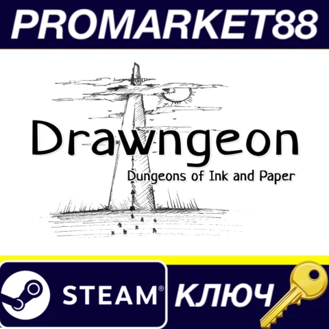 ⭐Drawngeon: Dungeons of Ink and Paper Steam КЛЮЧ GLOB