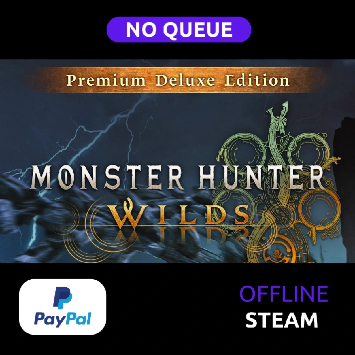 Monster Hunter Wilds Premium Deluxe | No Queue | PAYPAL