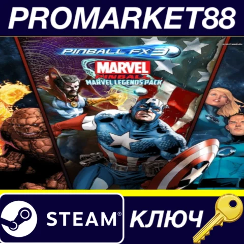 ⭐ Pinball FX3 - Marvel Pinball - Marvel Legends Pack DL