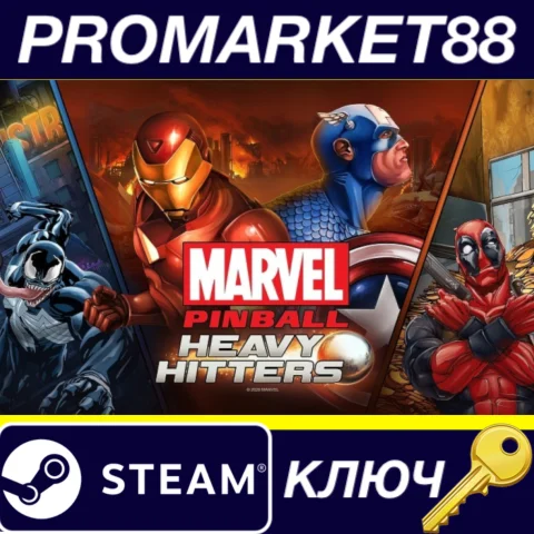 ⭐ Pinball FX3 - Marvel Pinball - Heavy Hitters DLC Stea