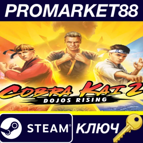 ⭐Cobra Kai 2: Dojos Rising Steam КЛЮЧ GLOBAL