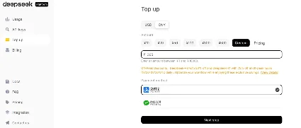 💯 🔺 DeepSeek API Долейте Баланс No VAT TAX | r1 | v3 ✅
