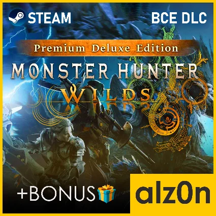 🟥 Monster Hunter Wilds Premium Deluxe Ed. 🧿 БЕЗ ОЧЕРЕДИ