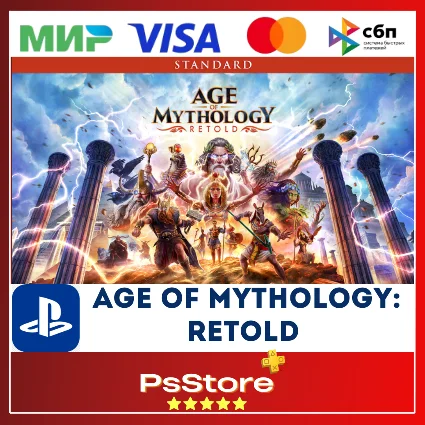 🖤 Age of Mythology: Retold PS5 🔴 PS Турция 🖤