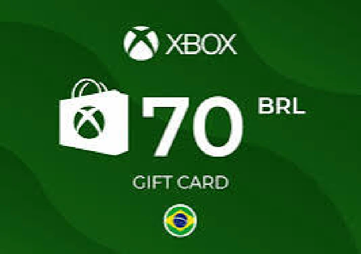 XBOX 70 BRL FOR BRAZIL ACCOUNTS ONLY