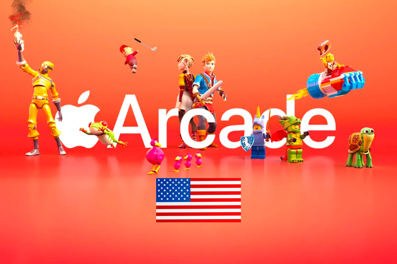 Ключ Arcade 2 мес (Apple ID США) ДЛЯ НОВЫХ/СТАРЫХ