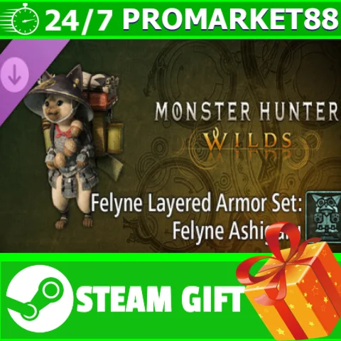 ⭐️ Monster Hunter Wilds - Felyne Layered Armor Set: Fel