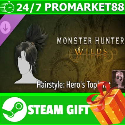⭐ ️ Monster Hunter Wilds - Hairstyle: Hero's Topknot