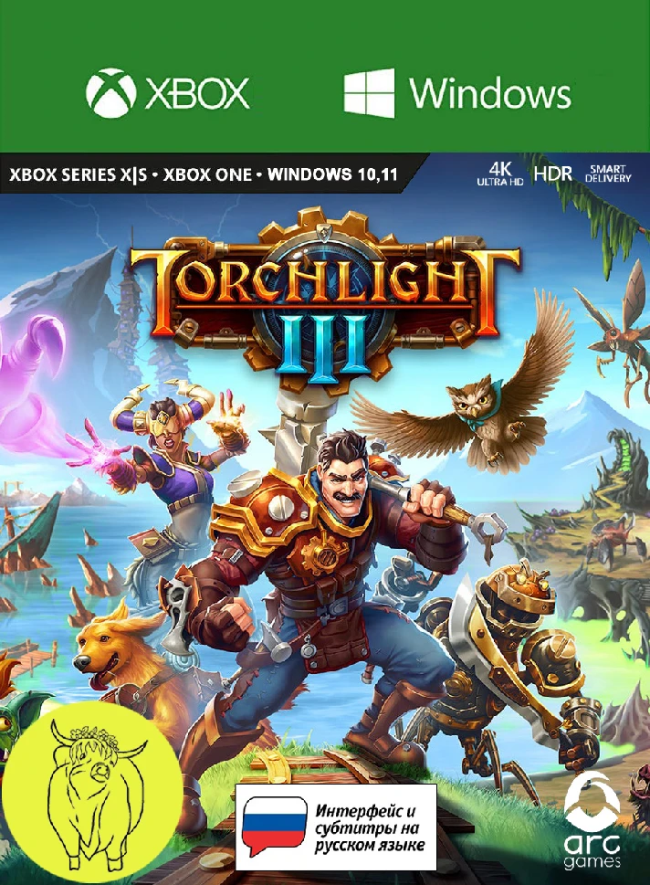 Torchlight III XBOX ONE / Series X|S / PC Key Code🔑