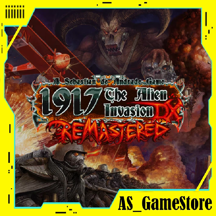 🔵 1917 The Alien Invasion DX Remastered❗️PS5 Turkey 🔵