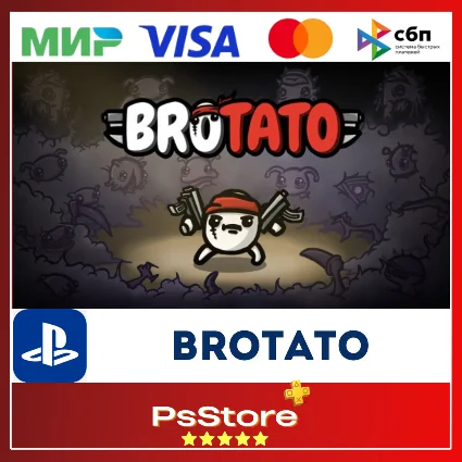 🖤 Brotato PS4 PS5 🔴 PS Турция 🖤