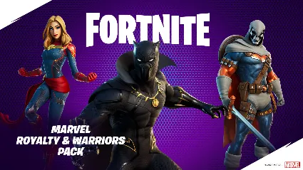 ⭐ Fortnite - Marvel: Royalty  Warriors Pack US Xbox On