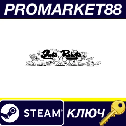 ⭐ Gato Roboto Steam КЛЮЧ  GLOBAL