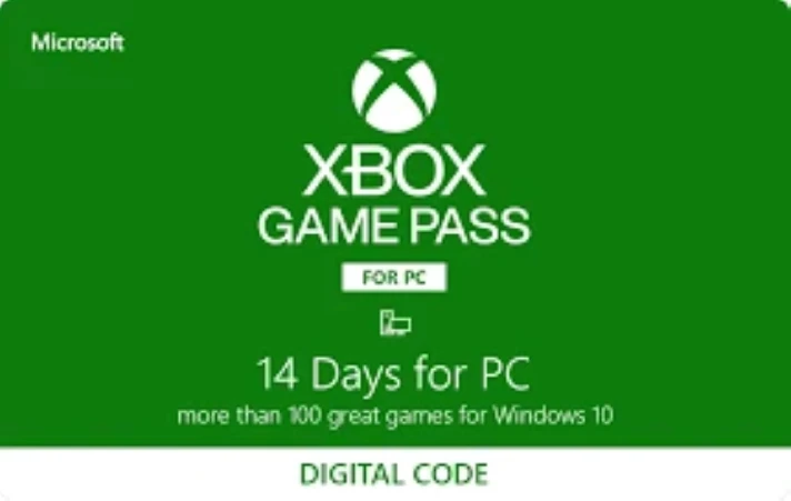 🔥Xbox game pass pc 14 days code (for new users)✅