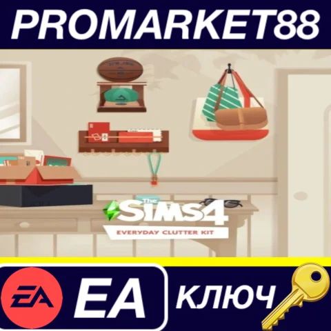 ⭐ The Sims 4 - Everyday Clutter Kit DLC EA App КЛЮЧ
