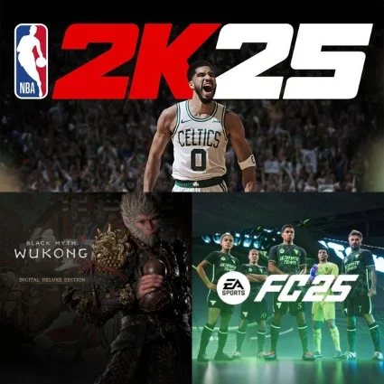 NBA 2K25 Edición Estándar + Black Myth: Wukong +FIFA 25