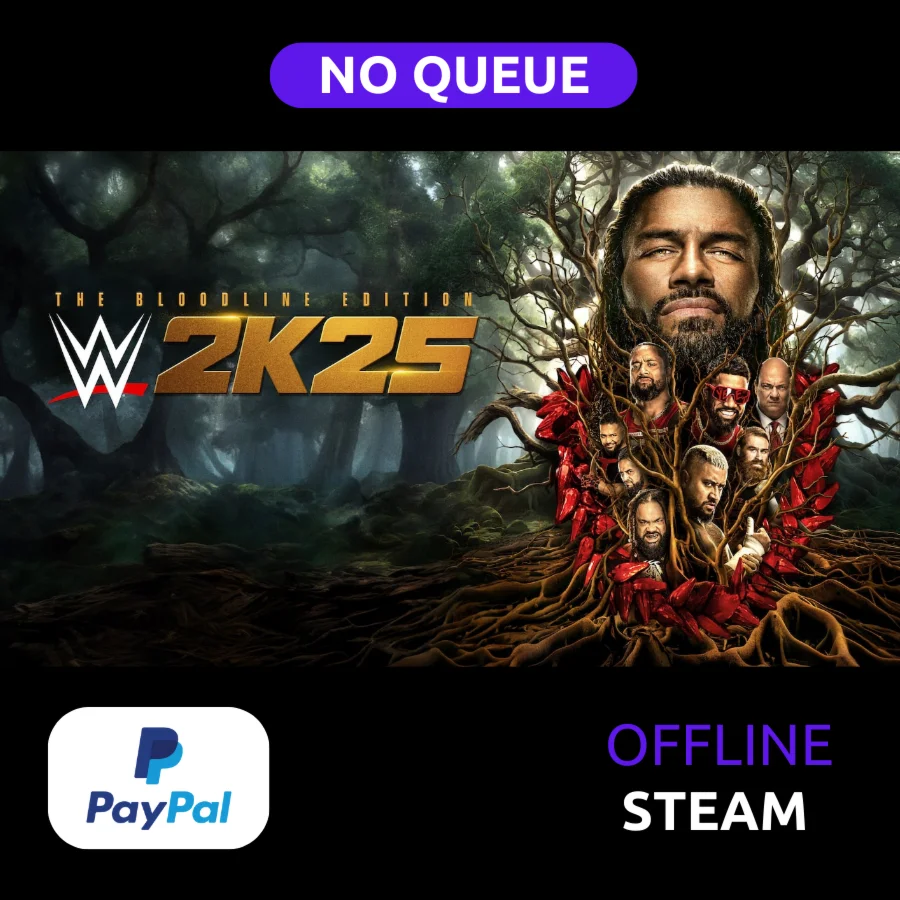 WWE 2K25 The Bloodline Edition + 2k24 | PAYPAL
