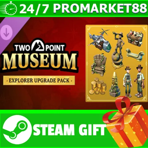 ⭐️ Two Point Museum: Explorer Upgrade Pack STEAM GIFT