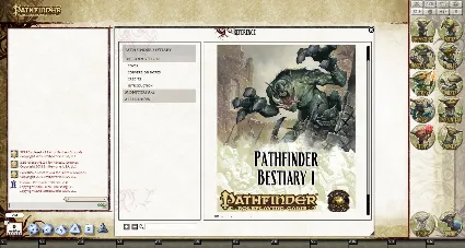 ⭐ ️ Fantasy Grounds - Pathfinder RPG - Bestiary 1 Pack (