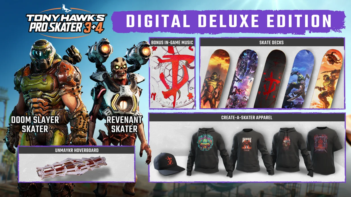 Tony Hawk's™ Pro Skater™ 3 + 4 - Deluxe battle.net gift