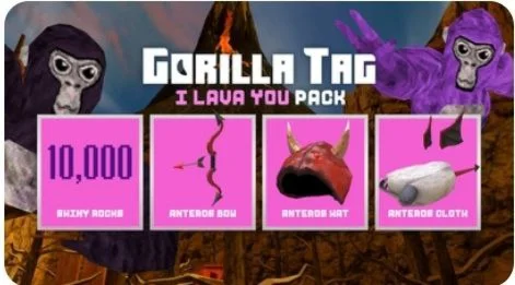 I Lava You Pack для Gorilla Tag  для Oculus quest 2 3 s