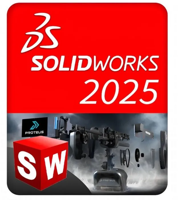 SolidWorks 2025 + CAM Professional – Official 1 Year