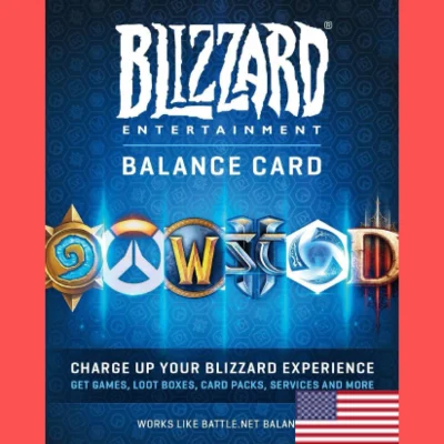 BLIZZARD USA 20 USD Код СОЕДИНЁННЫЕ ШТАТЫ АМЕРИКИ