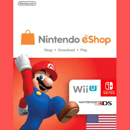 NINTENDO USA 50 USD Код СОЕДИНЁННЫЕ ШТАТЫ АМЕРИКИ