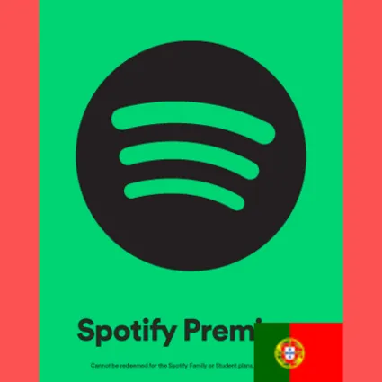 СПОТИФАЙ 1M PT 7 EUR ПОДАРОЧНАЯ КАРТА ПОРТУГАЛИЯ