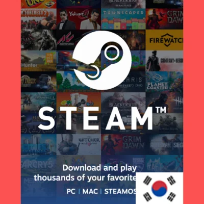 СТИМ KR 5,000 KRW КАРТА ПОПОЛНЕНИЯ ЮЖНАЯ КОРЕЯКОД