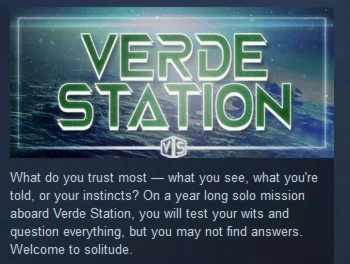 Verde Station STEAM KEY REGION FREE GLOBAL