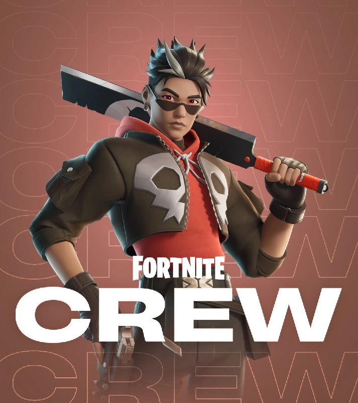 🕹️FORTNITE Crew (Battle Pass + 1000 V-Bucks) -1 month✅