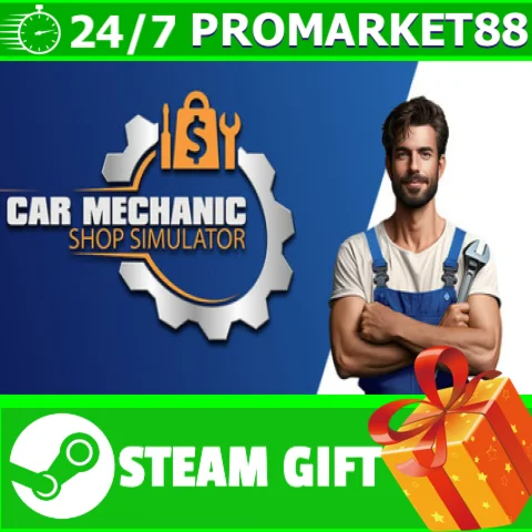 ⭐️ВСЕ СТРАНЫ+РОССИЯ⭐️ Car Mechanic Shop Simulator STEAM