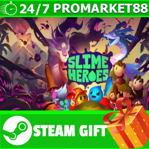⭐️ВСЕ СТРАНЫ+РОССИЯ⭐️ Slime Heroes STEAM GIFT