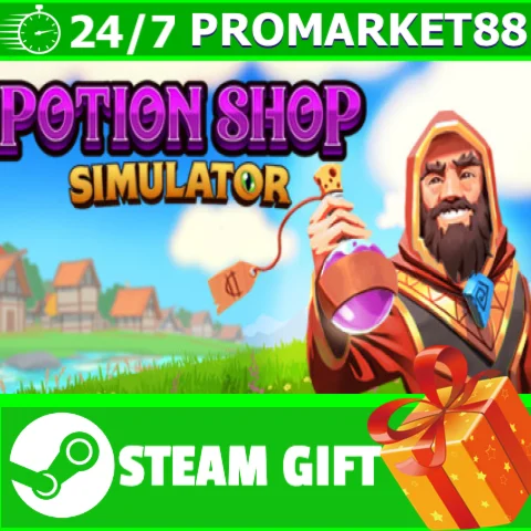 ⭐️ВСЕ СТРАНЫ+РОССИЯ⭐️ Potion Shop Simulator STEAM GIFT