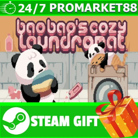 ⭐️ВСЕ СТРАНЫ+РОССИЯ⭐️ Bao Bao's Cozy Laundromat STEAM