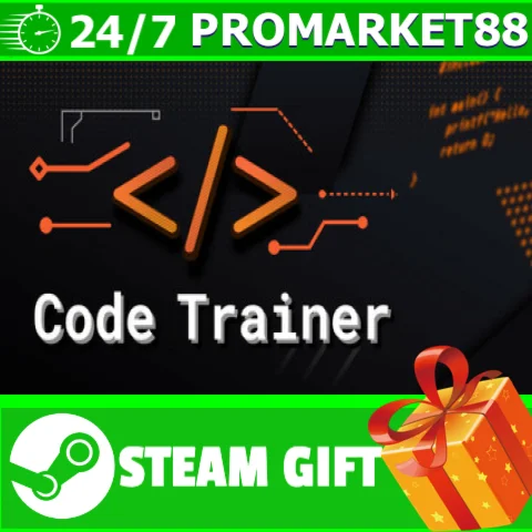 ⭐️ВСЕ СТРАНЫ+РОССИЯ⭐️ Code Trainer STEAM GIFT