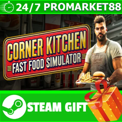 ⭐️ВСЕ СТРАНЫ⭐️ Corner Kitchen Fast Food Simulator STEAM