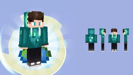 Minecraft - Glow Squid Hoodie DLC XBOX One / Xbox Serie