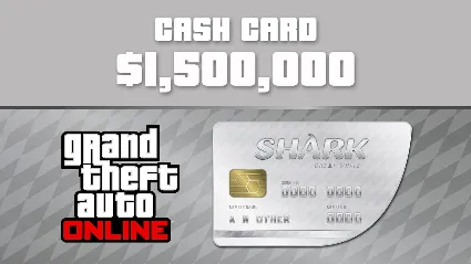 ⭐ Grand Theft Auto Online - $1,500,000 Great White Shar