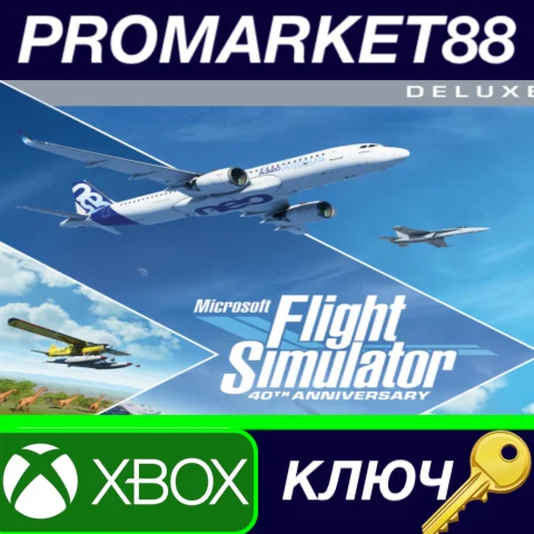 ⭐ Microsoft Flight Simulator 40th Anniversary Deluxe Ed