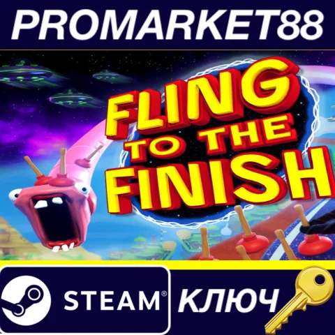 ⭐ Fling to the Finish EU Steam КЛЮЧ  ЕВРОПА