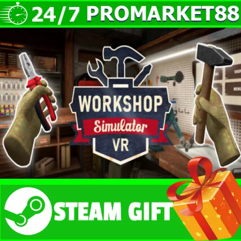 ⭐️ВСЕ СТРАНЫ+РОССИЯ⭐️ WORKSHOP SIMULATOR VR STEAM GIFT