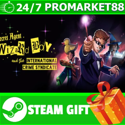 ⭐️ Secret Agent Wizard Boy and the International Crime