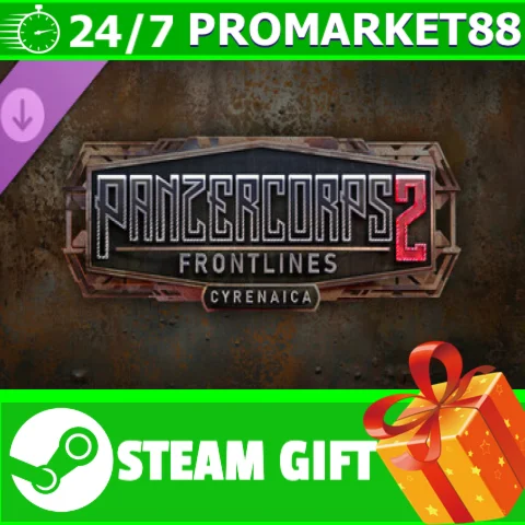 ⭐️ Panzer Corps 2: Frontlines - Cyrenaica STEAM GIFT
