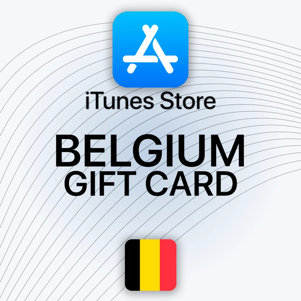 ????????iTunes & App Store Gift Card 2€- 250€ БЕЛЬГИЯ????????