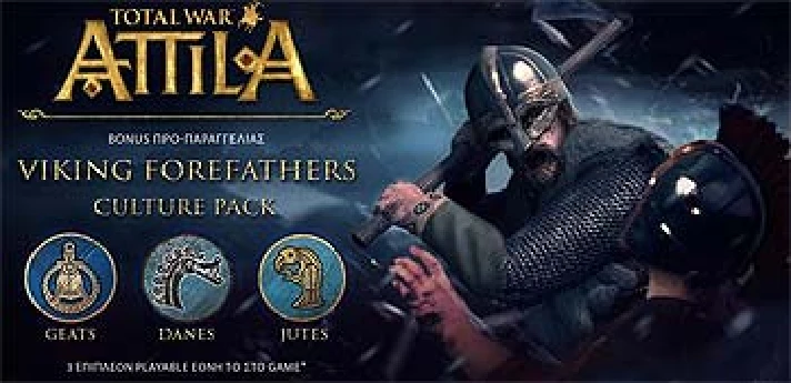 TOTAL WAR ATTILA: DLC VIKING FOREFATHERS(KEY/Global)