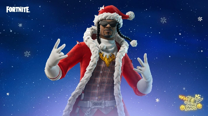 ✅【1 Skin】🌌 Santa Dogg 🎉 Fresh New