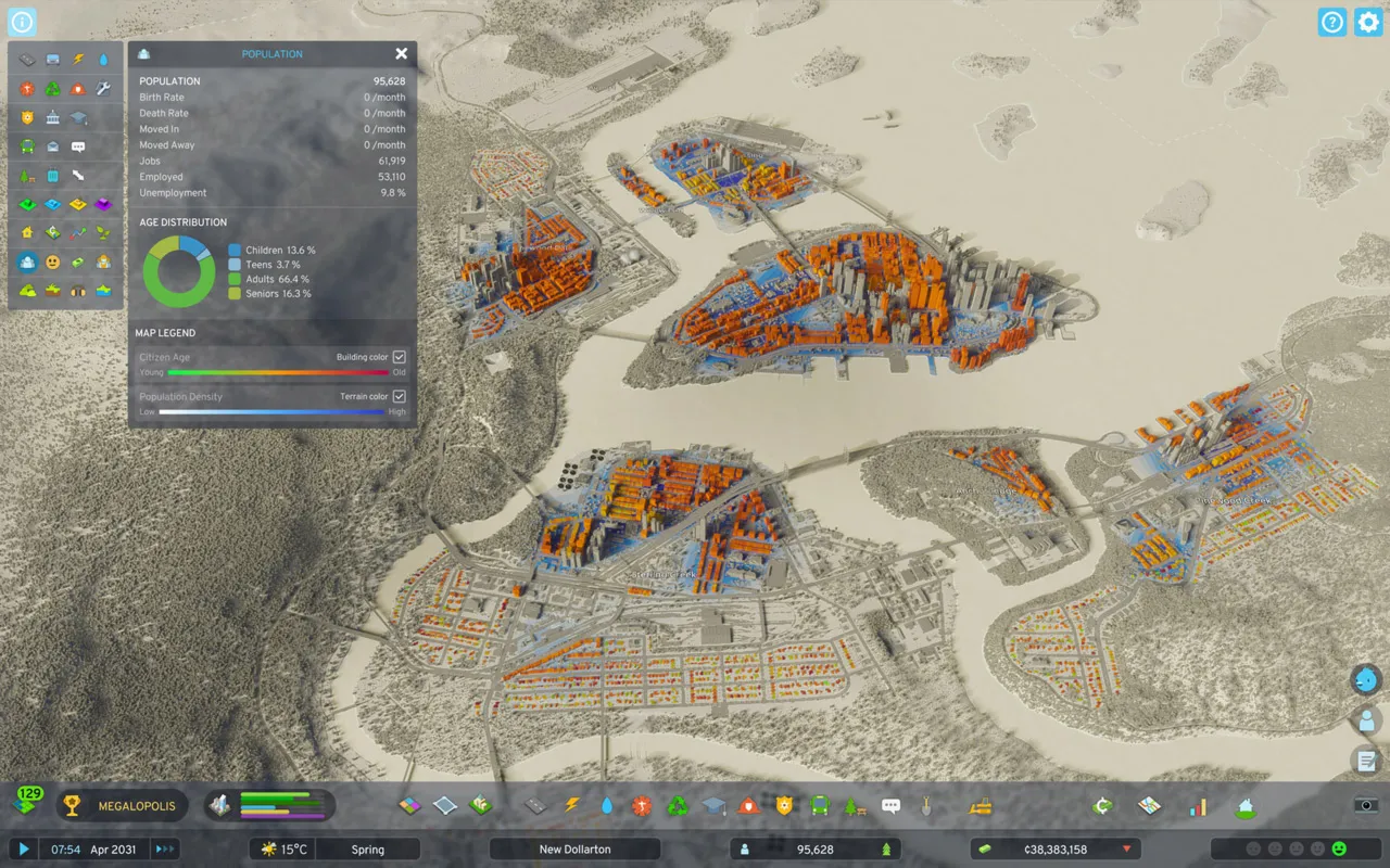 Cities Skylines II (STEAM КЛЮЧ) РФ+КЗ+МИР / РУССКИЙ ЯЗЫК