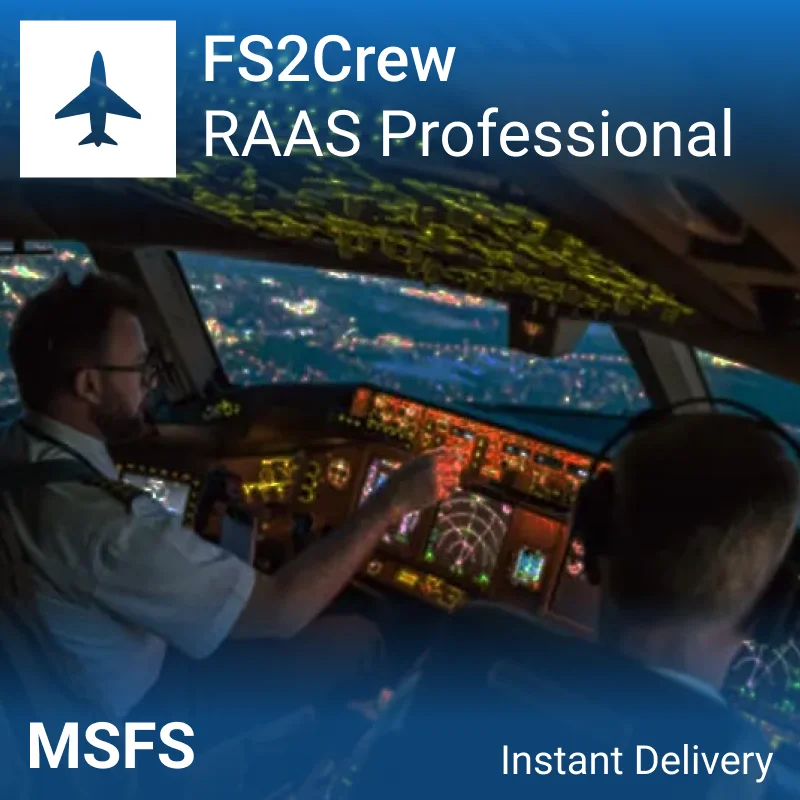 🛬 FS2Crew: RAAS Professional для MSFS 2020 / 2024